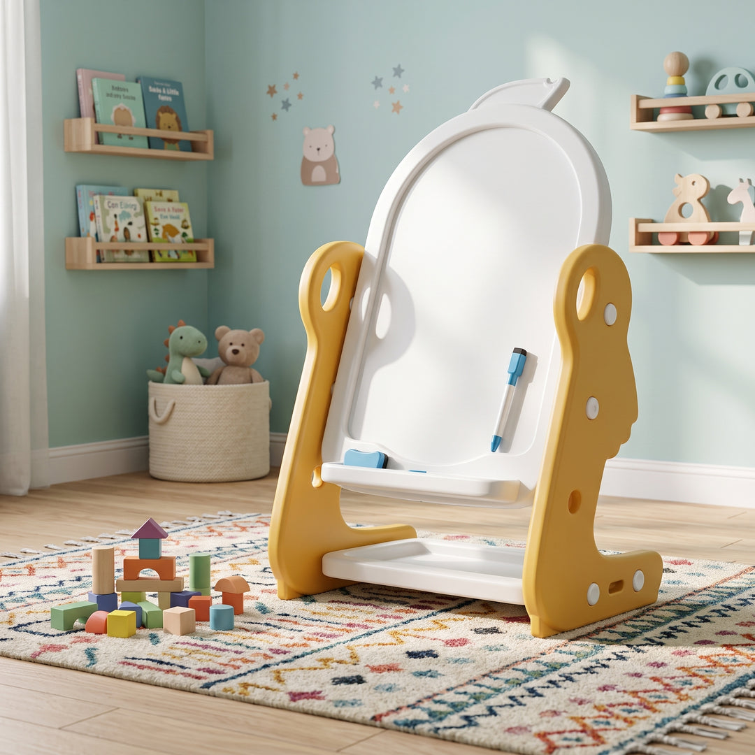 Children Drawing Magnetic Board Easel Board