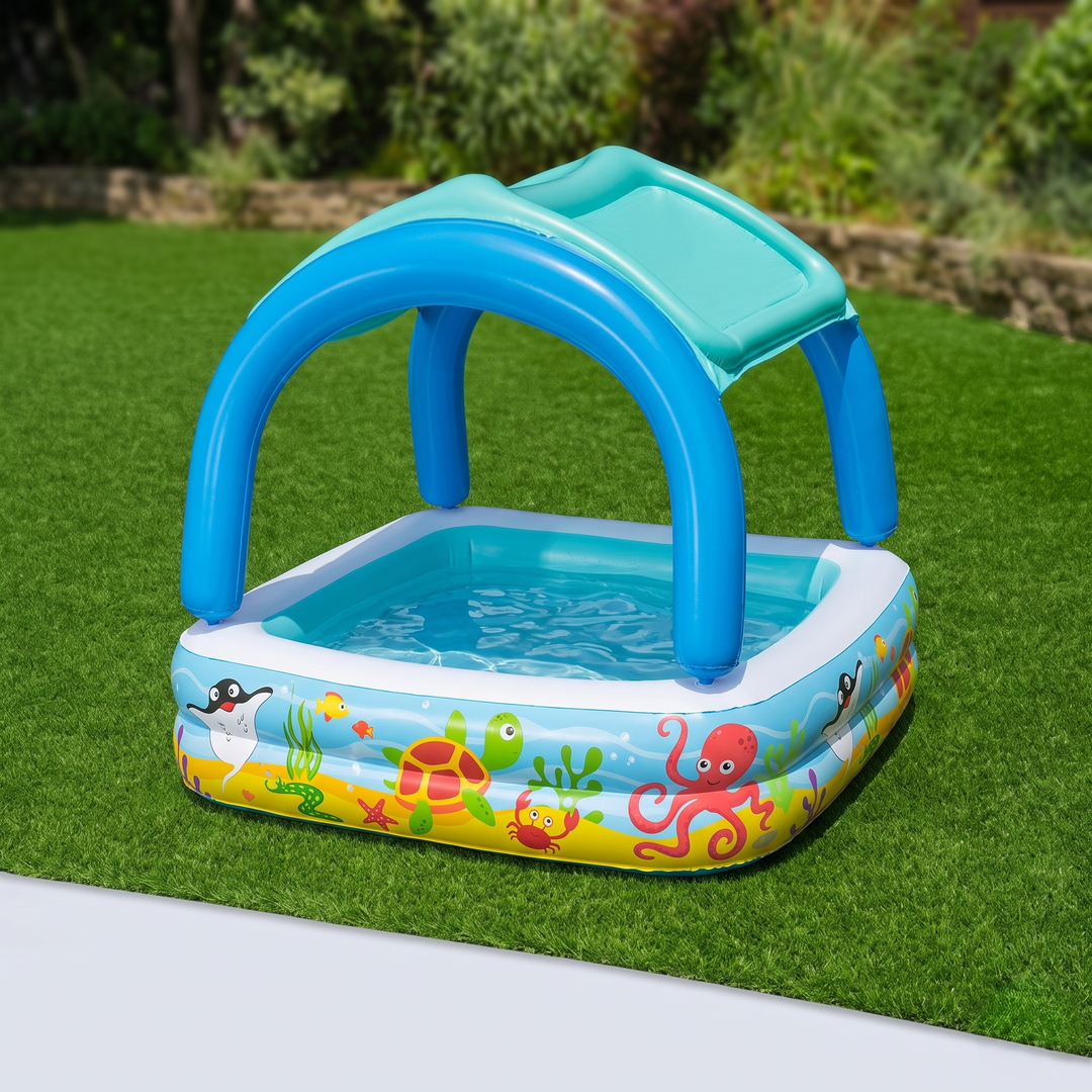 Beach Buddy Shaded Play Pool
