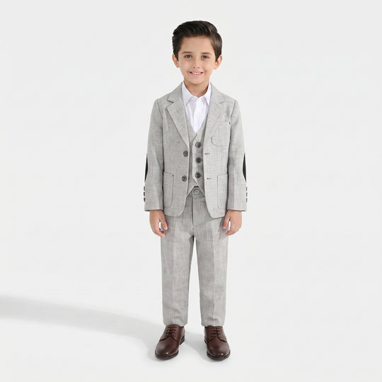 Boys Cotton, Polyester Coat Pant