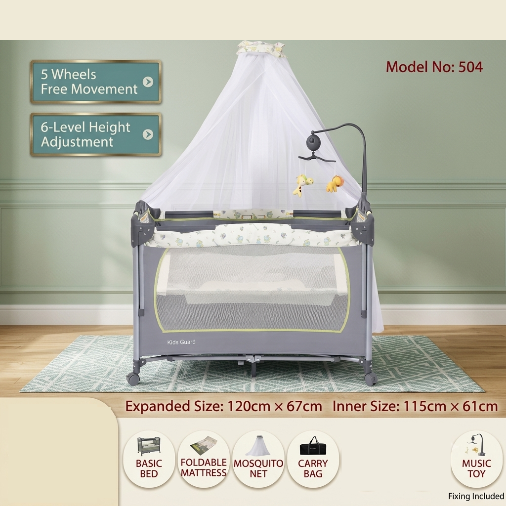 Play Pen 504 Grey