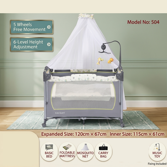 Play Pen 504 Grey
