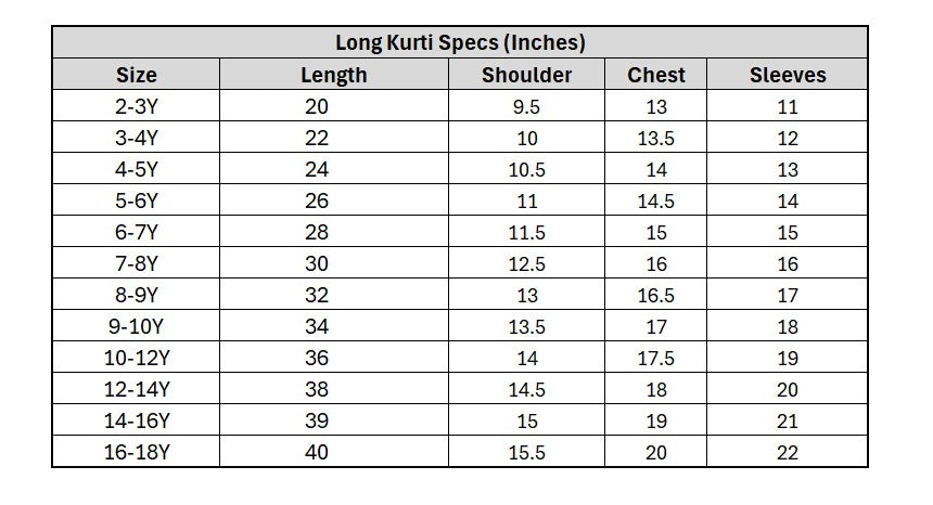 Teens Girls Jacquard 3-Piece Set (Sundas) - Peach