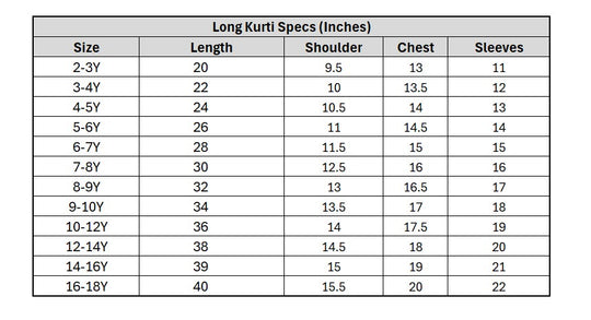 Teens Girls Jacquard 3-Piece Set (Sundas) - Peach