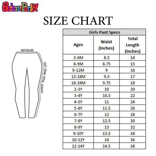 Infant Girls Denim Stretch Pant - Ice Blue