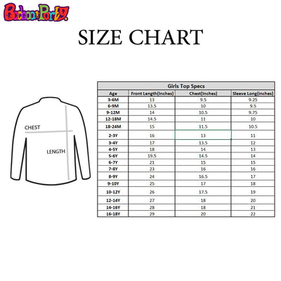 Girls Digital Print Casual Top - Multi