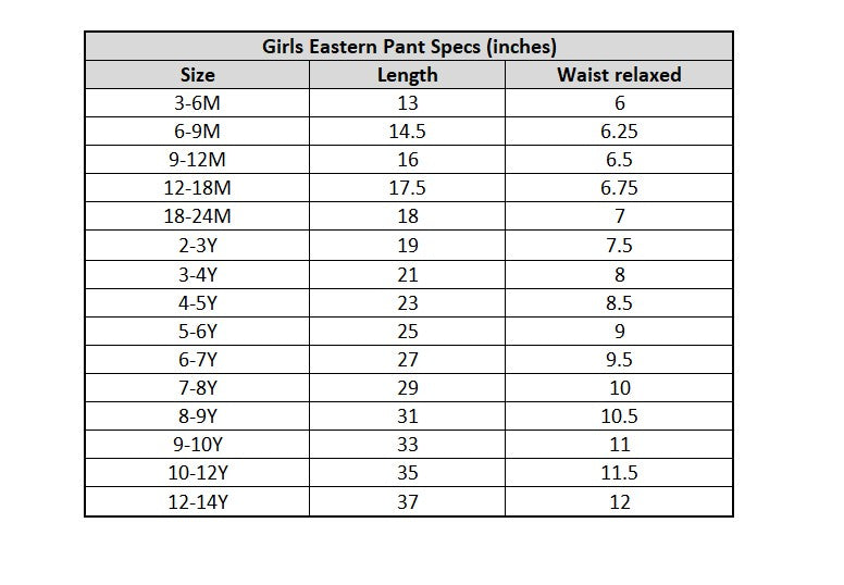 Girls Cotton Tulip Pant-White