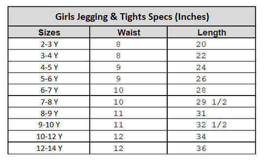 Girls Lycra Jersey Plain Tights - RED