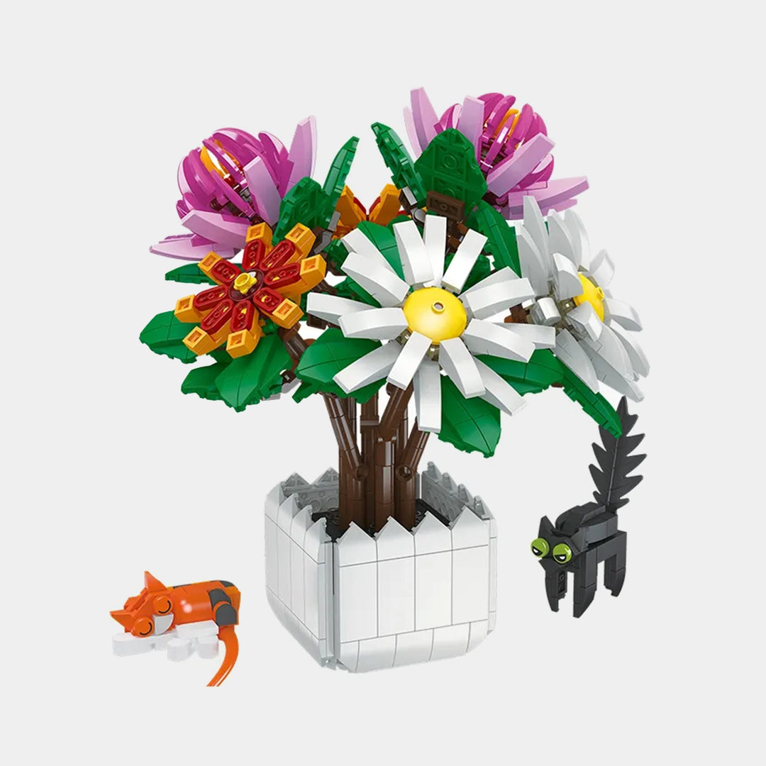 Chrysanthemum Building Blocks 900Pcs JJ9036
