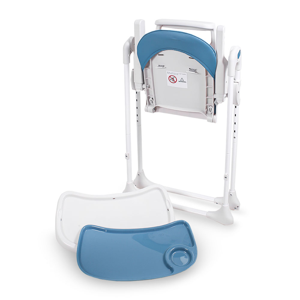 Tinnies Baby High Chair Blue T028