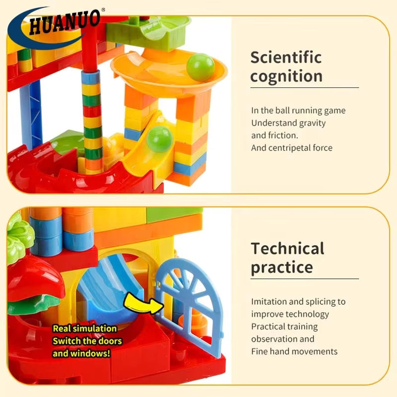 Kids Slideway Building Blocks (91pcs)