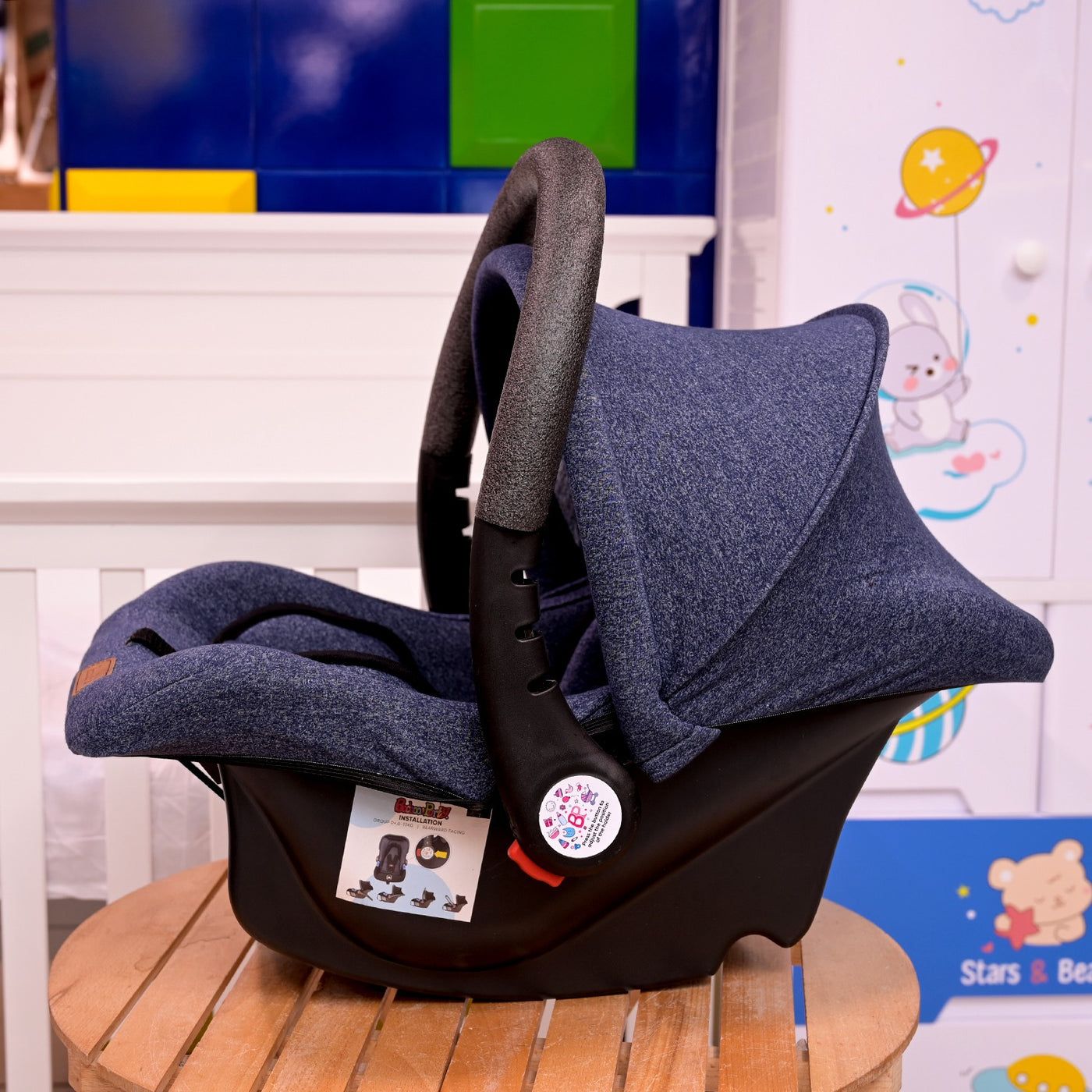 Baby Carry Cot - Blue