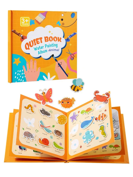 Quiet Book Water Painting Album