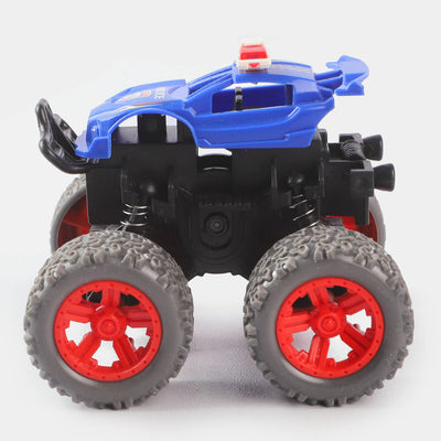 Friction Mini Sports Police Vehicle Toy For Kids