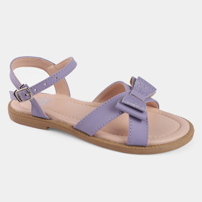 Girls Sandals 456-58-Purple