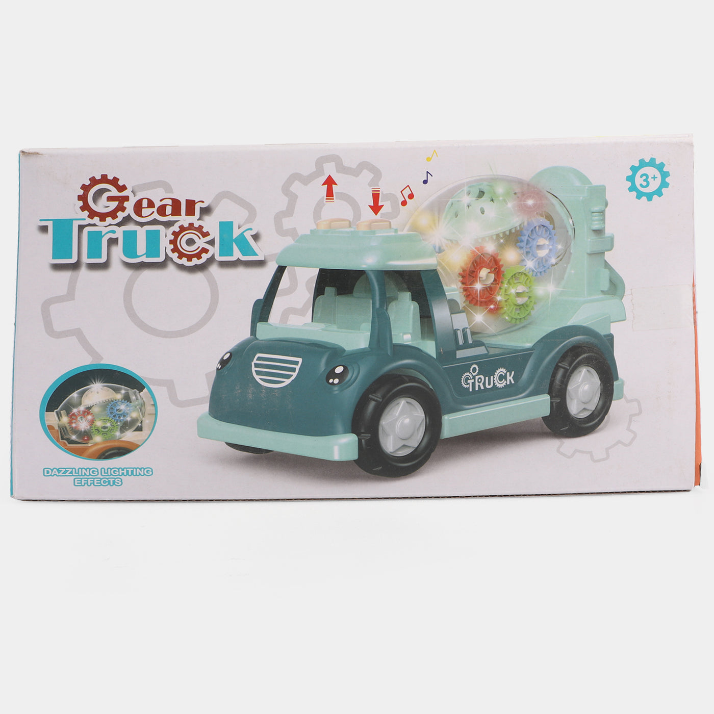 Light and Sound Funny Gear Truck Toy