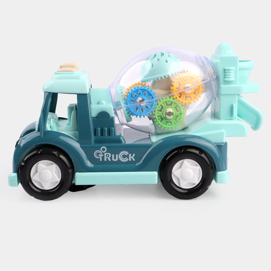 Light and Sound Funny Gear Truck Toy