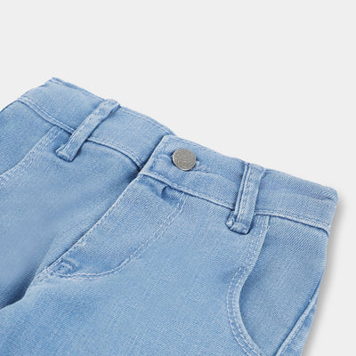 Infant Girls Denim Pant basic-LIGHT BLUE