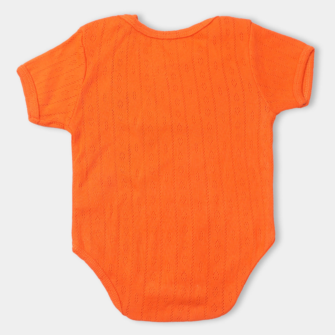 Infant Basic Romper Unisex - ORANGE