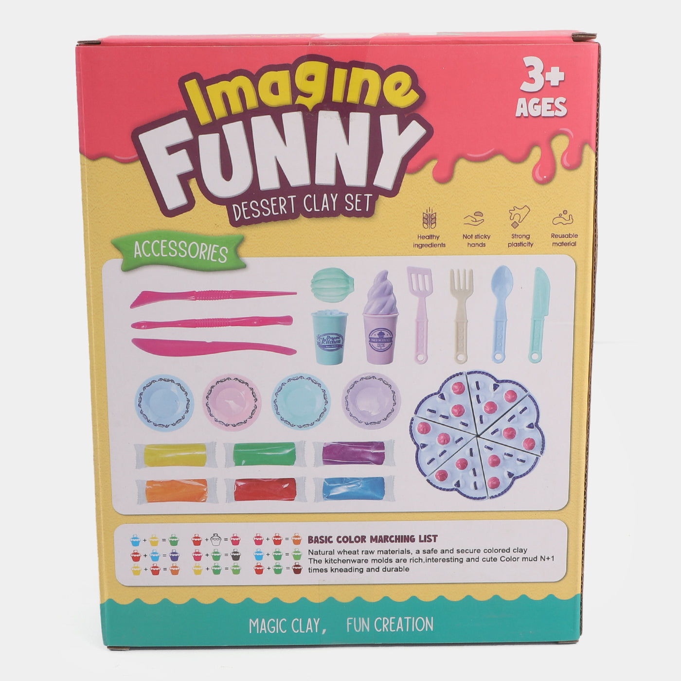 Colorful Play-Dough For Kids