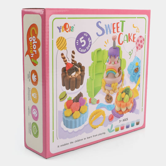 Sweet Cake Clay Play Set For Kids