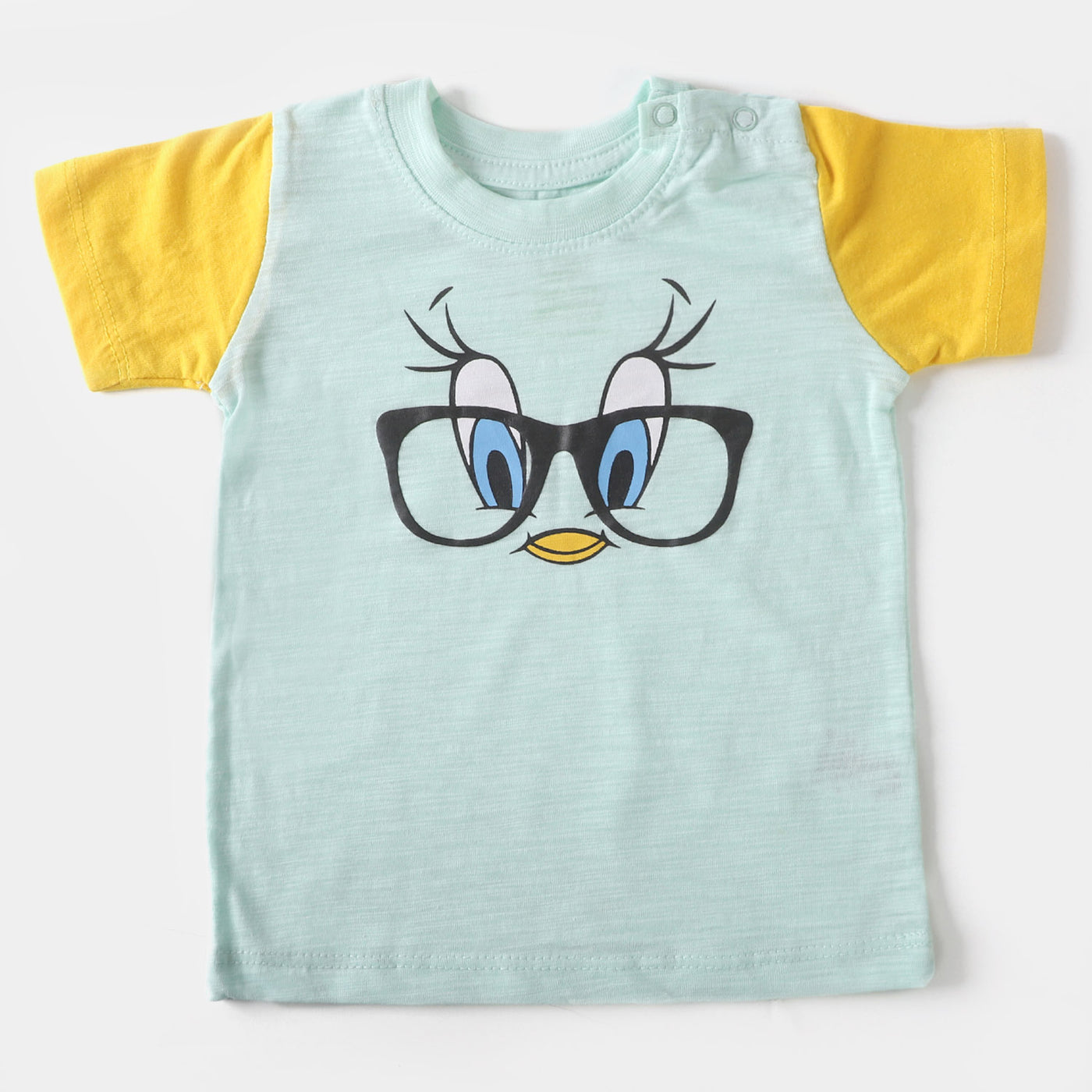 Infant Girls T-Shirt Character - Salt/W/S