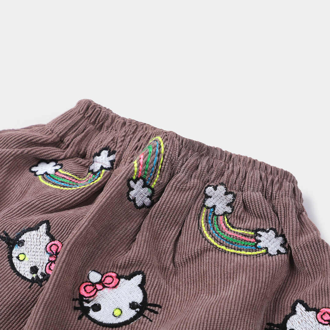 Girls Skirts Rainbow Kitty - Lt.Brown