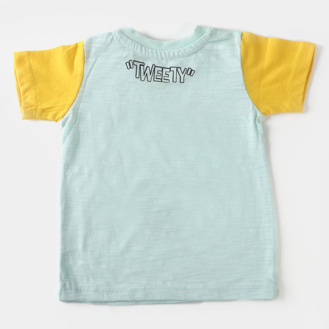 Infant Girls T-Shirt Character - Salt/W/S