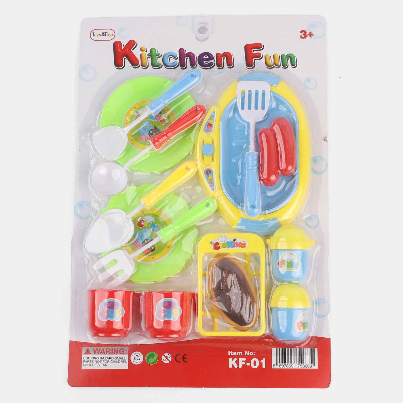 Kitchen Play Set For Girl