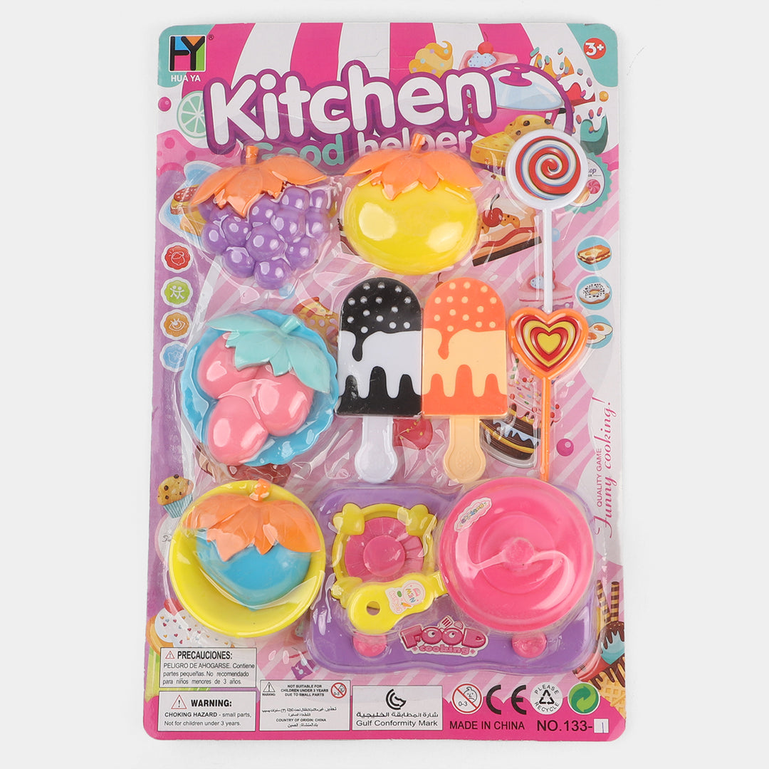 Kitchen Play Set For Kids