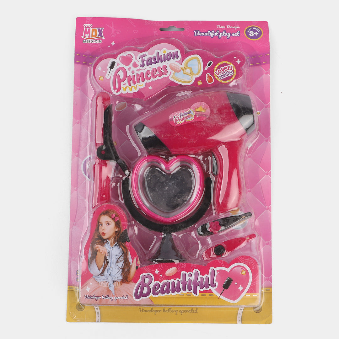 Musical Hair Dryer Set For Girls