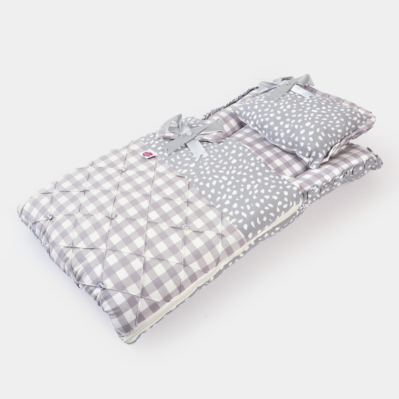 Baby Carry Nest Fancy 2PCs | GRAY