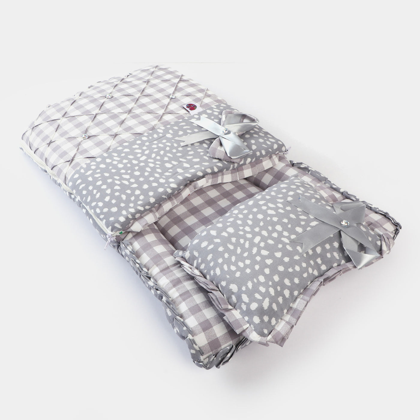 Baby Carry Nest Fancy 2PCs | GRAY