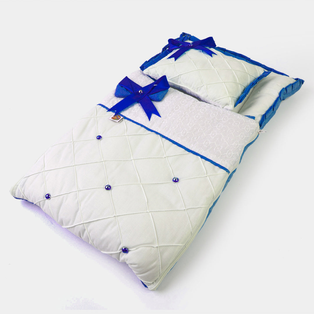 Baby Carry Nest Fancy 2PCs | Navy Blue
