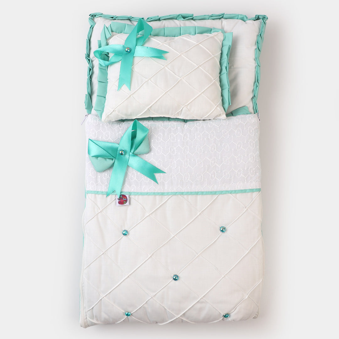 Baby Carry Nest Fancy 2PCs | Sea Green