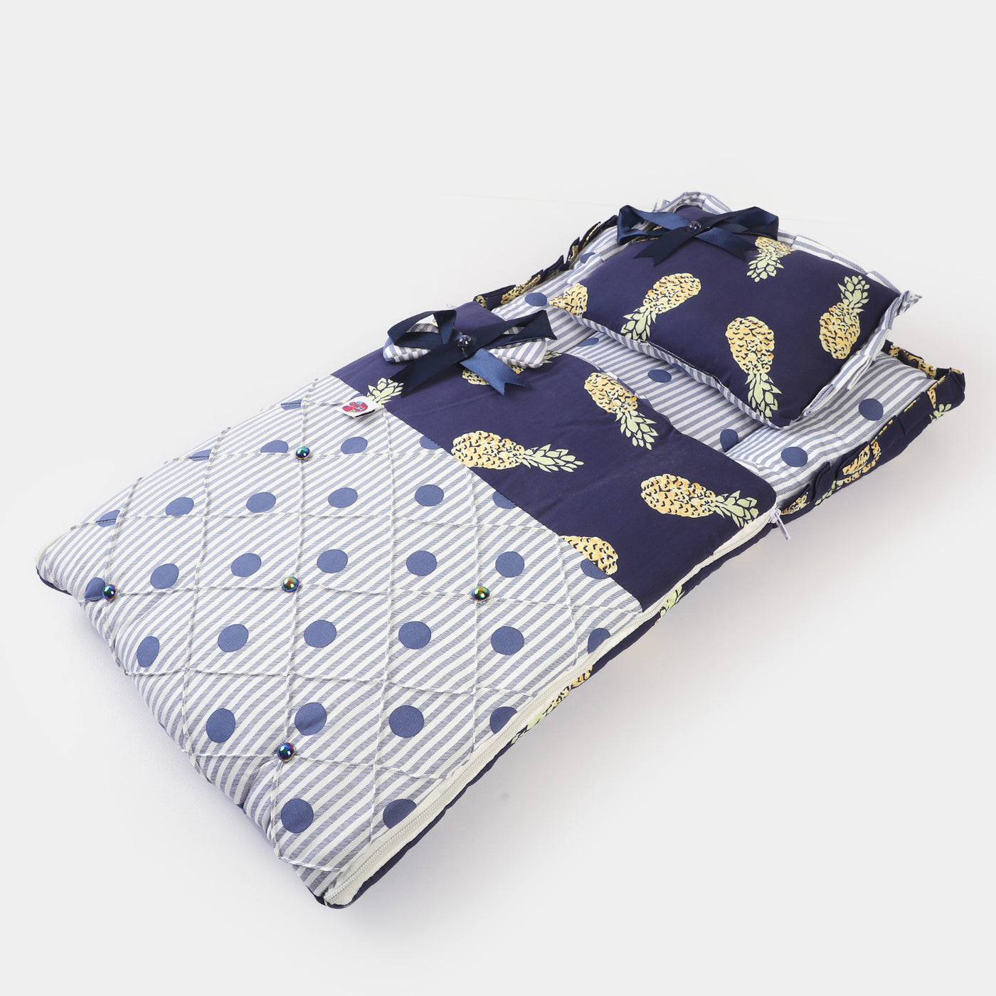 Baby Carry Nest Fancy 2PCs | Navy Blue