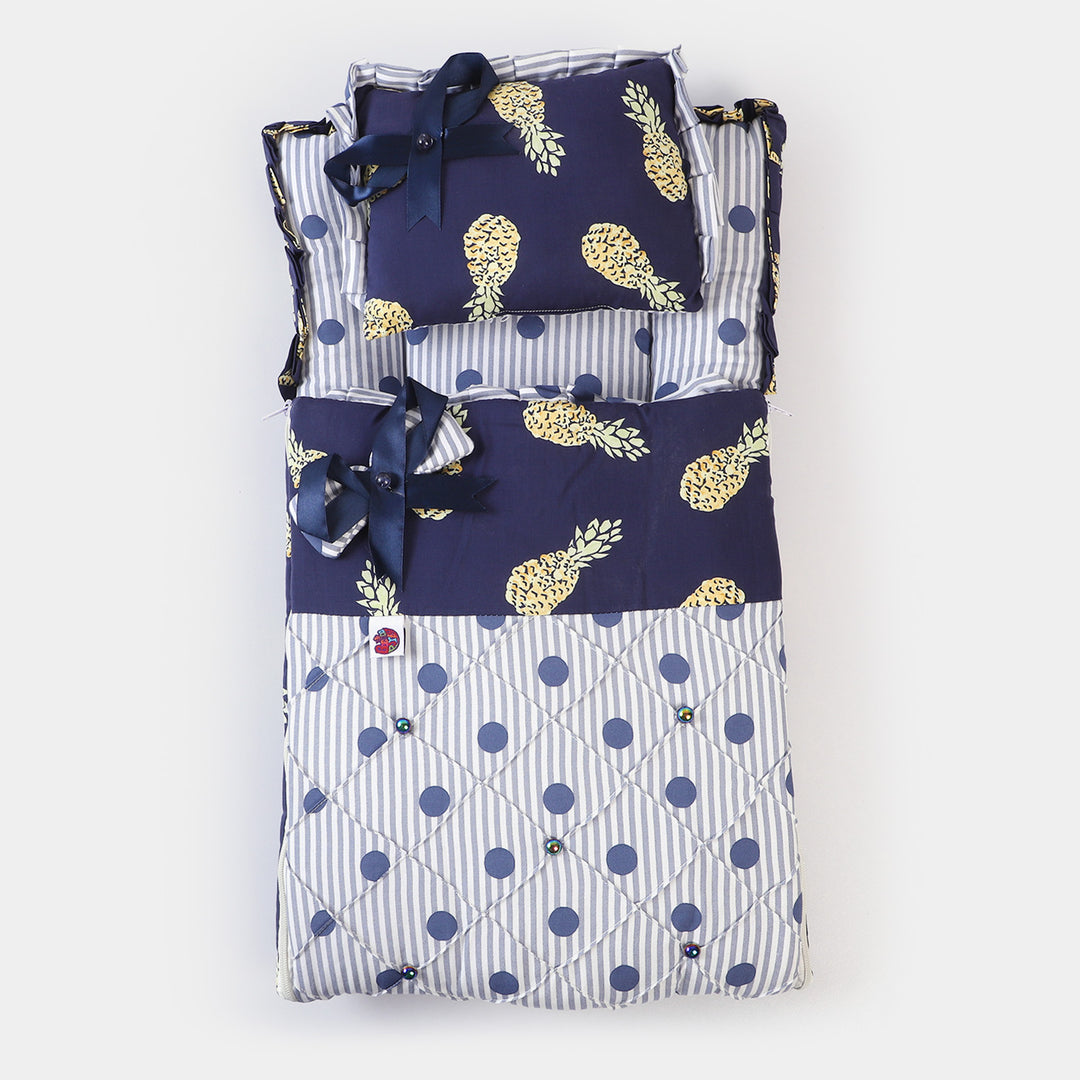 Baby Carry Nest Fancy 2PCs | Navy Blue