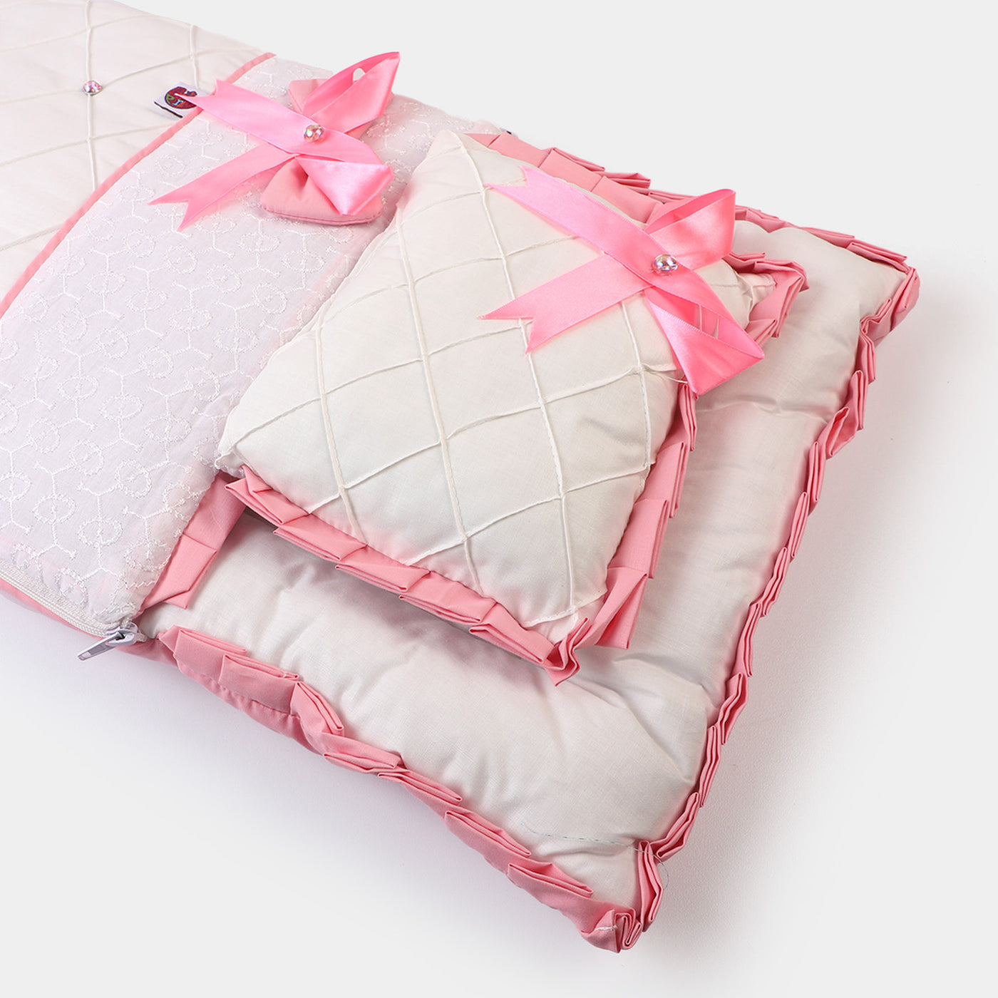 Baby Carry Nest Fancy 2PCs | Pink