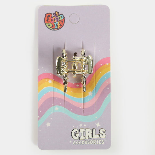 Girls Hair Strong Hold Metal Catcher