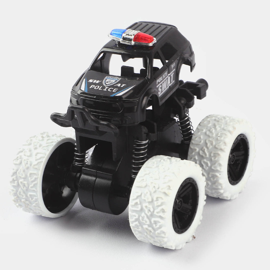 Friction Mini Sports Police Vehicle Toy For Kids