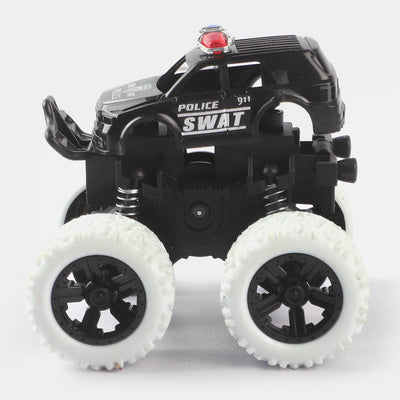 Friction Mini Sports Police Vehicle Toy For Kids