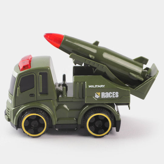 Friction Mini Armed Model Vehicle Toy For Kids