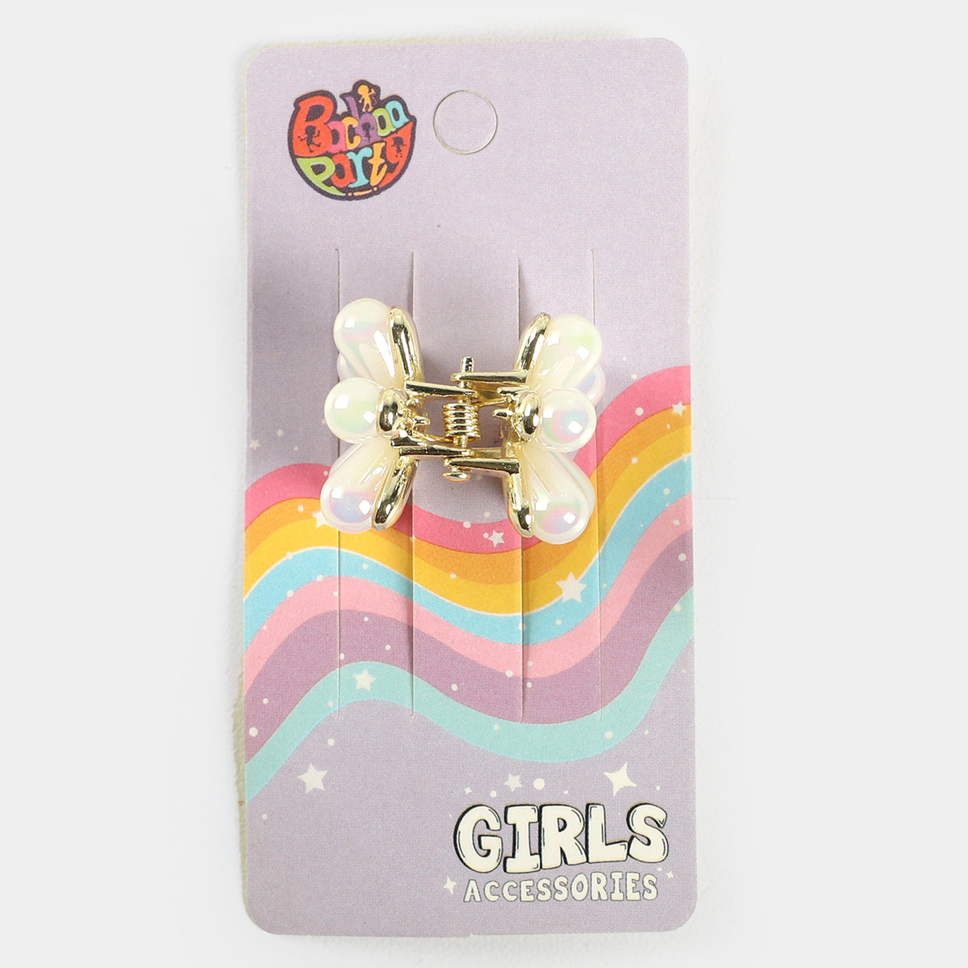 Girls Hair Strong Hold Metal Catcher