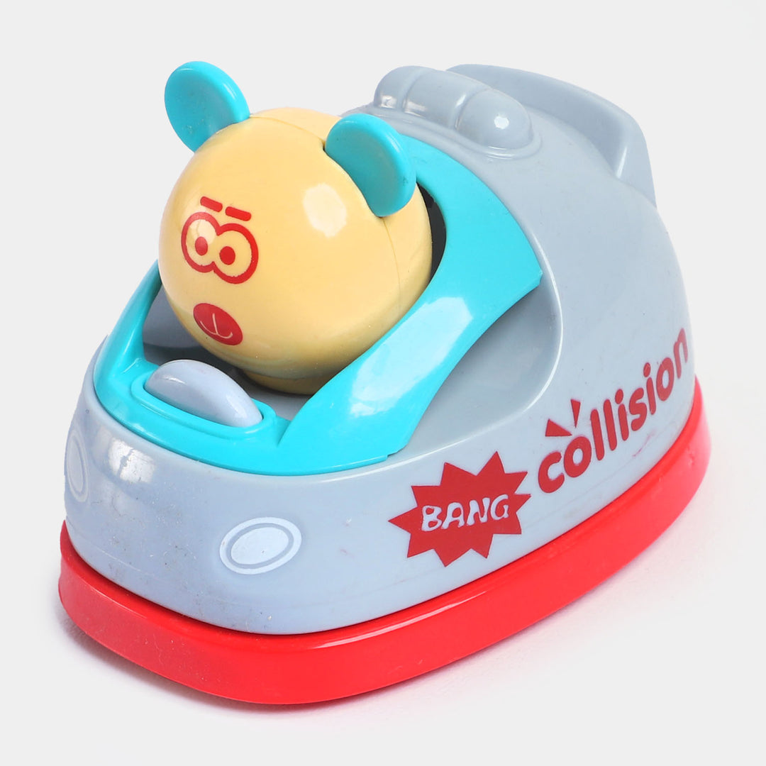 Pull Back & Go Bumper Car Vehicle Toy For Kids