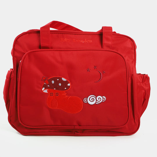 Mother Travel Large Baby Diaper Bag | Red