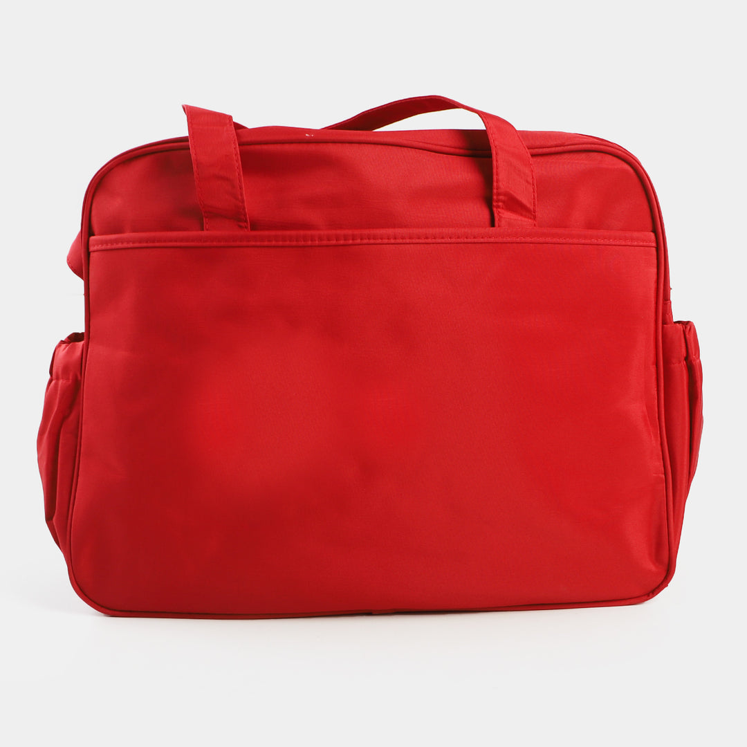 Mother Travel Large Baby Diaper Bag | Red