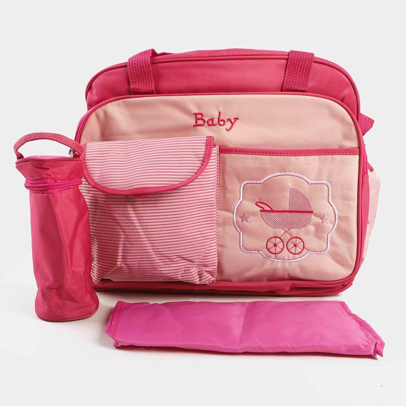 Mother Travel Large Capacity Baby Diaper Bag | Pink