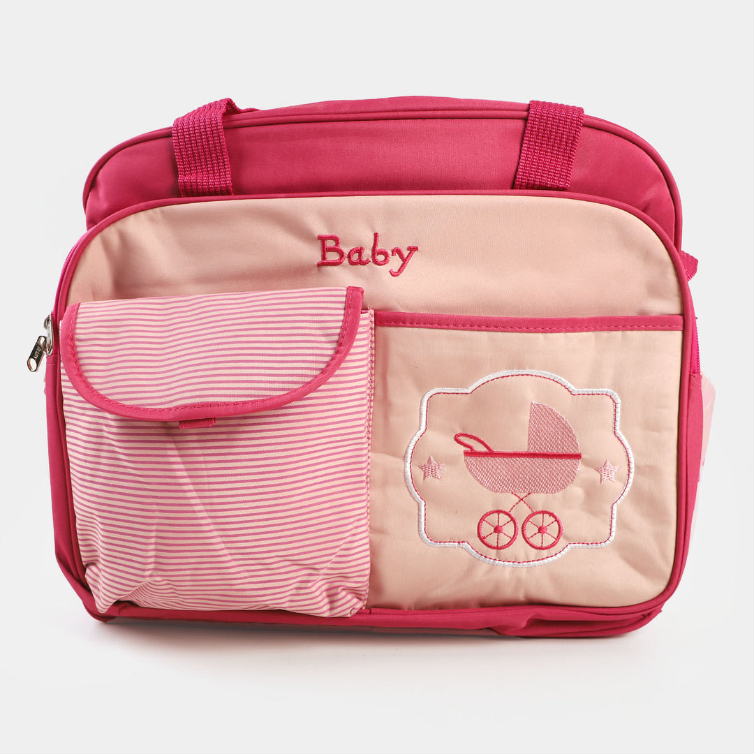 Mother Travel Large Capacity Baby Diaper Bag | Pink