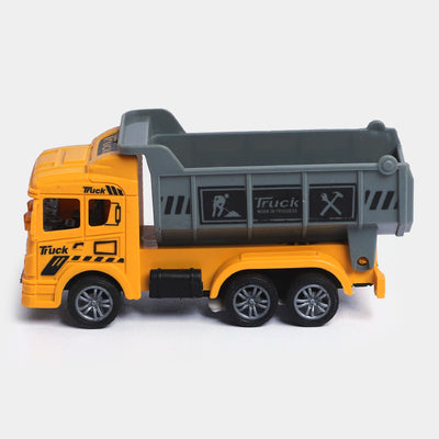 Pull Back & Go City Engineering Vehicle Toy For Kids