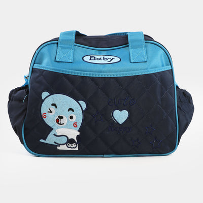 Mother Travel Small Baby Diaper Bag | Blue