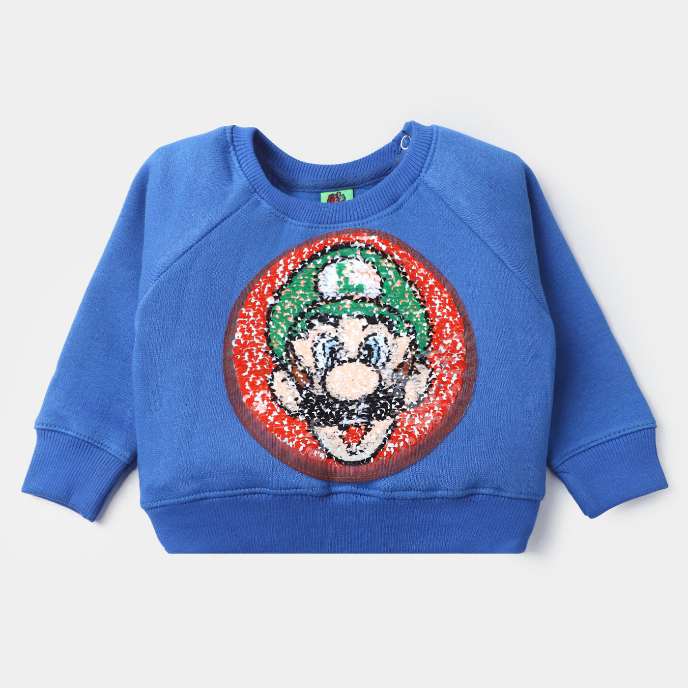 Infant Boys Fleece Sweatshirt Character -D.Blue